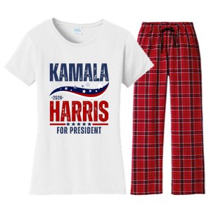 Kamala Harris For President Women's Flannel Pajama Set