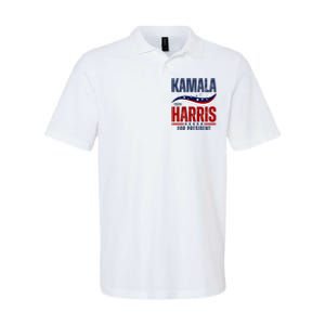 Kamala Harris For President Softstyle Adult Sport Polo