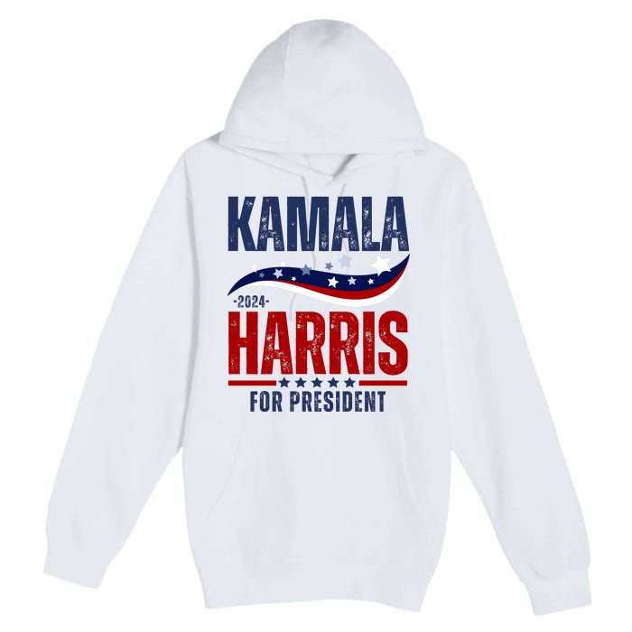 Kamala Harris For President Premium Pullover Hoodie