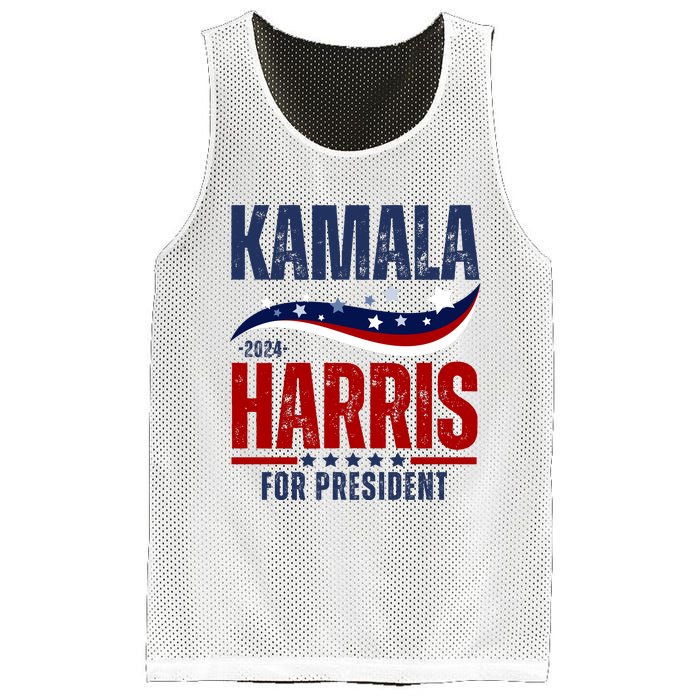 Kamala Harris For President Mesh Reversible Basketball Jersey Tank