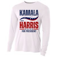 Kamala Harris For President Cooling Performance Long Sleeve Crew