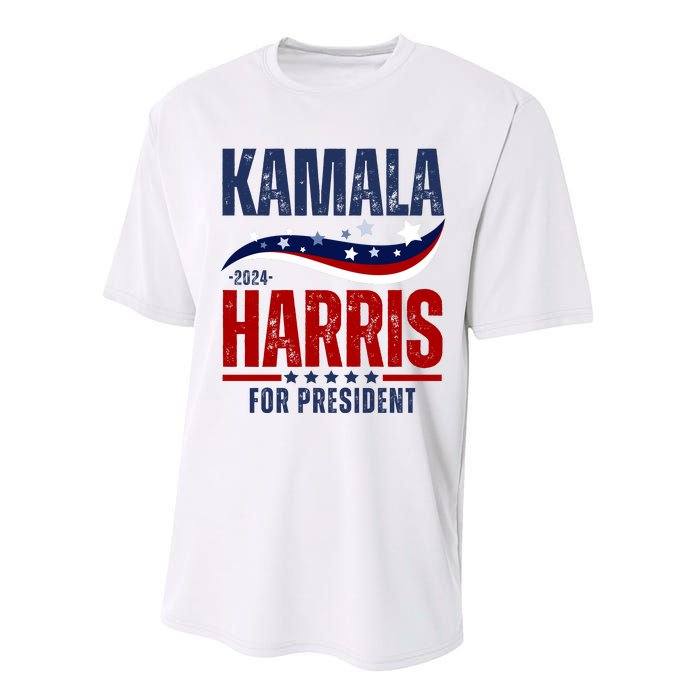 Kamala Harris For President Performance Sprint T-Shirt