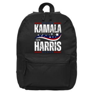 Kamala Harris For President 16 in Basic Backpack