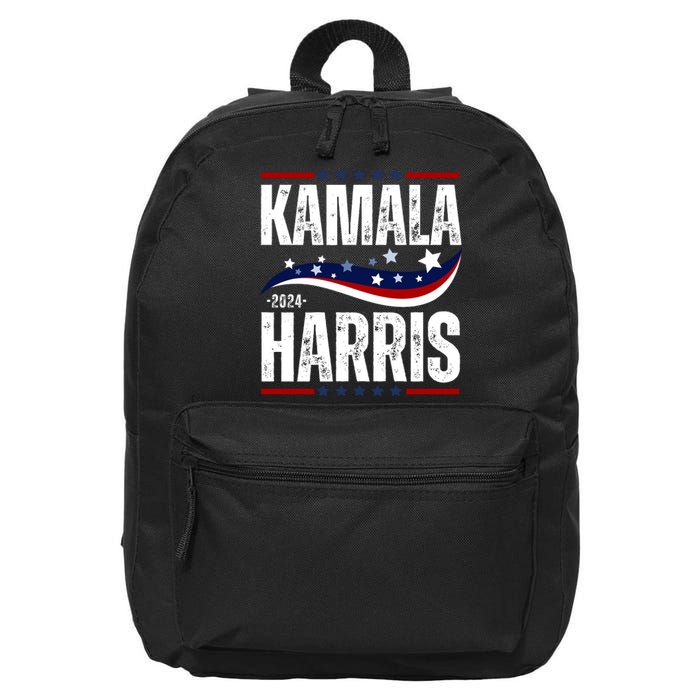 Kamala Harris For President 16 in Basic Backpack