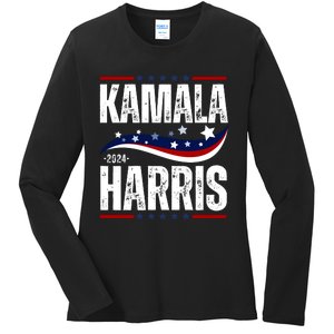 Kamala Harris For President Ladies Long Sleeve Shirt