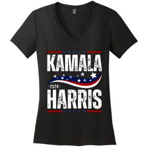 Kamala Harris For President Women's V-Neck T-Shirt