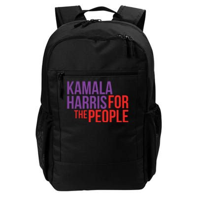 Kamala Harris For The People Kamala 2024 Daily Commute Backpack