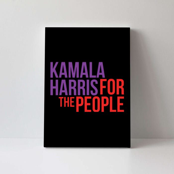 Kamala Harris For The People Kamala 2024 Canvas