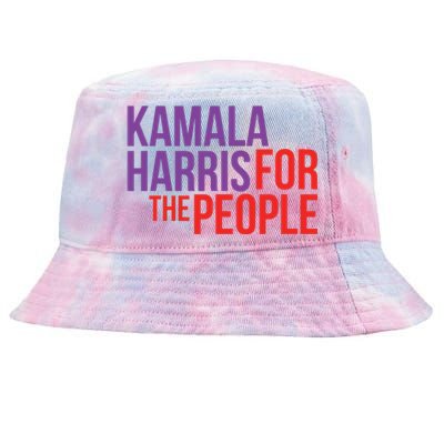 Kamala Harris For The People Kamala 2024 Tie-Dyed Bucket Hat