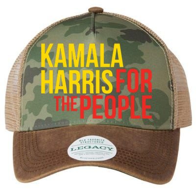 Kamala Harris For The People Kamala Legacy Tie Dye Trucker Hat