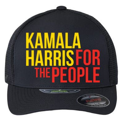 Kamala Harris For The People Kamala Flexfit Unipanel Trucker Cap