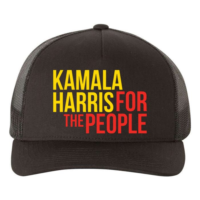 Kamala Harris For The People Kamala Yupoong Adult 5-Panel Trucker Hat