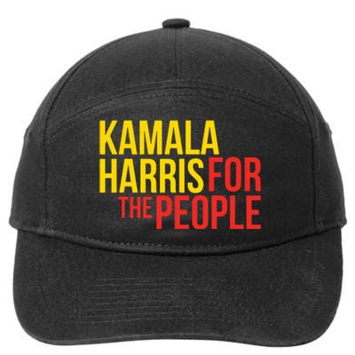 Kamala Harris For The People Kamala 7-Panel Snapback Hat