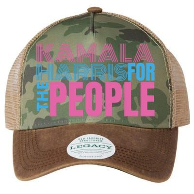 Kamala Harris For The People Legacy Tie Dye Trucker Hat