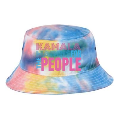 Kamala Harris For The People Tie Dye Newport Bucket Hat