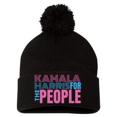 Kamala Harris For The People Pom Pom 12in Knit Beanie