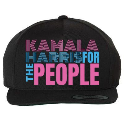 Kamala Harris For The People Wool Snapback Cap