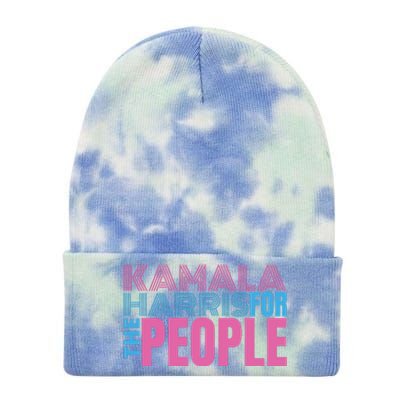 Kamala Harris For The People Tie Dye 12in Knit Beanie