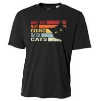 Kamala Harris For President 2024 WeRe Not Going Back Cats Funny Cat 2024 Cooling Performance Crew T-Shirt