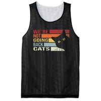 Kamala Harris For President 2024 WeRe Not Going Back Cats Funny Cat 2024 Mesh Reversible Basketball Jersey Tank