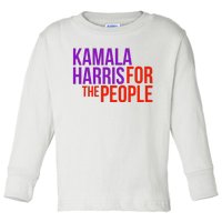 Kamala Harris For The People Kamala 2020 Toddler Long Sleeve Shirt