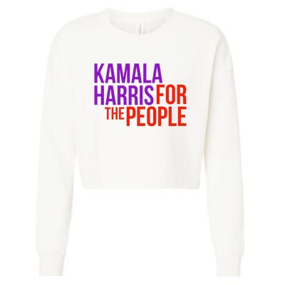 Kamala Harris For The People Kamala 2020 Cropped Pullover Crew