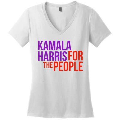 Kamala Harris For The People Kamala 2020 Women's V-Neck T-Shirt