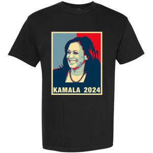 Kamala Harris For President 2024 Madam Vice President Garment-Dyed Heavyweight T-Shirt