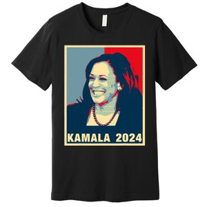 Kamala Harris For President 2024 Madam Vice President Premium T-Shirt