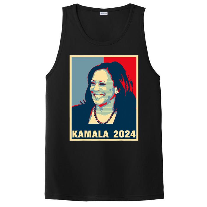 Kamala Harris For President 2024 Madam Vice President PosiCharge Competitor Tank