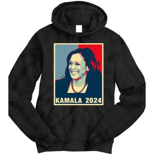 Kamala Harris For President 2024 Madam Vice President Tie Dye Hoodie