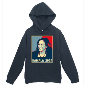 Kamala Harris For President 2024 Madam Vice President Urban Pullover Hoodie