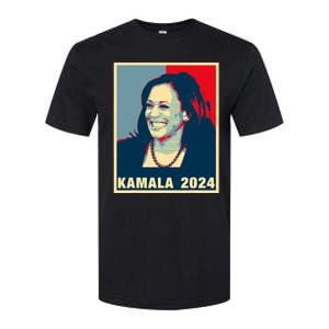 Kamala Harris For President 2024 Madam Vice President Softstyle CVC T-Shirt