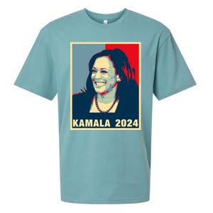 Kamala Harris For President 2024 Madam Vice President Sueded Cloud Jersey T-Shirt