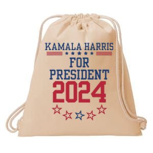 Kamala Harris For President 2024 Drawstring Bag