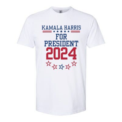 Kamala Harris For President 2024 Softstyle® CVC T-Shirt