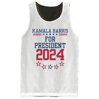 Kamala Harris For President 2024 Mesh Reversible Basketball Jersey Tank