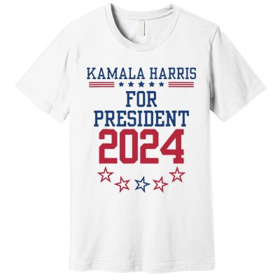 Kamala Harris For President 2024 Premium T-Shirt