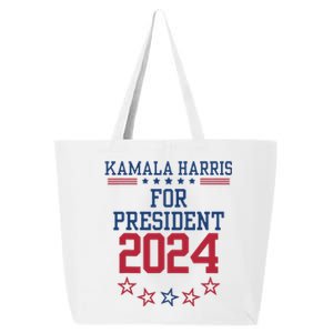 Kamala Harris For President 2024 25L Jumbo Tote