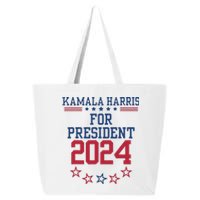 Kamala Harris For President 2024 25L Jumbo Tote