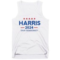 Kamala Harris For President Save Democray 2024 Tank Top