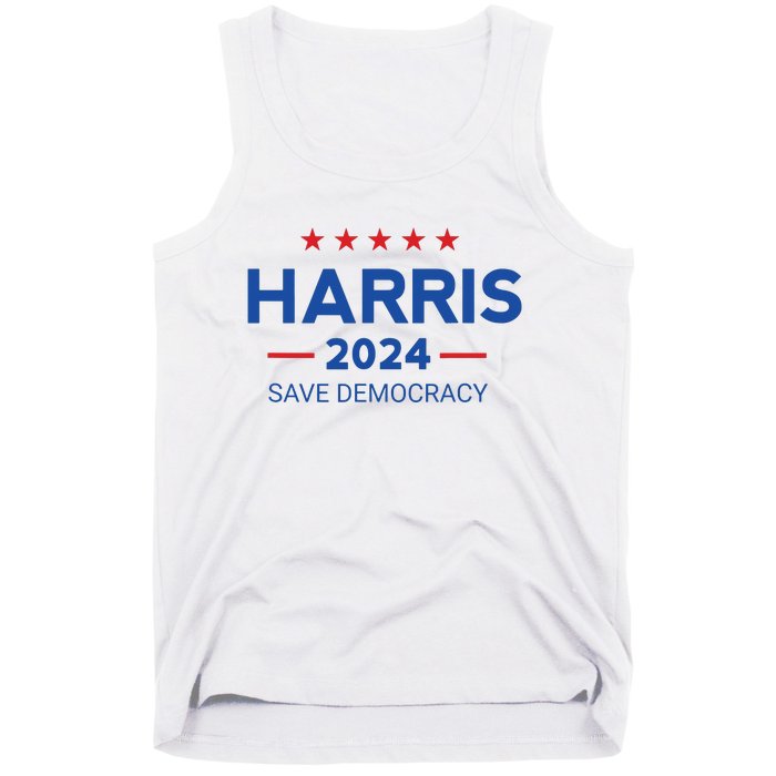 Kamala Harris For President Save Democray 2024 Tank Top