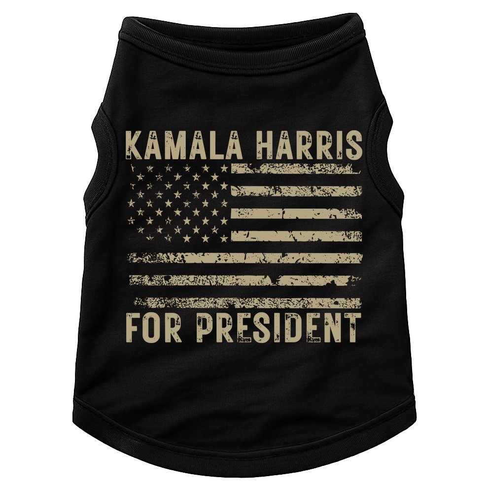Kamala Harris For President 2024 Election Doggie Tank