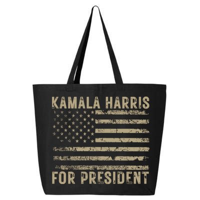 Kamala Harris For President 2024 Election 25L Jumbo Tote