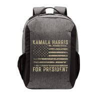 Kamala Harris For President 2024 Election Vector Backpack