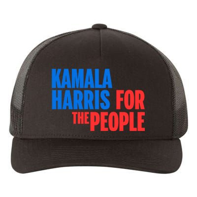 Kamala Harris For The People President 2024 Yupoong Adult 5-Panel Trucker Hat