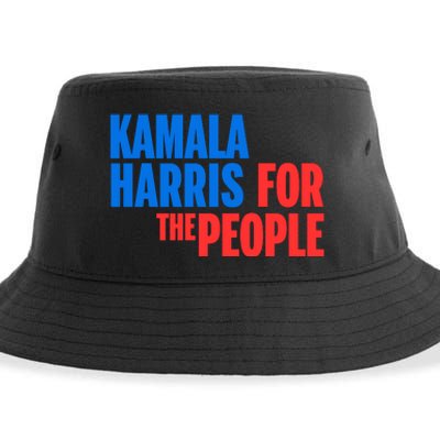 Kamala Harris For The People President 2024 Sustainable Bucket Hat