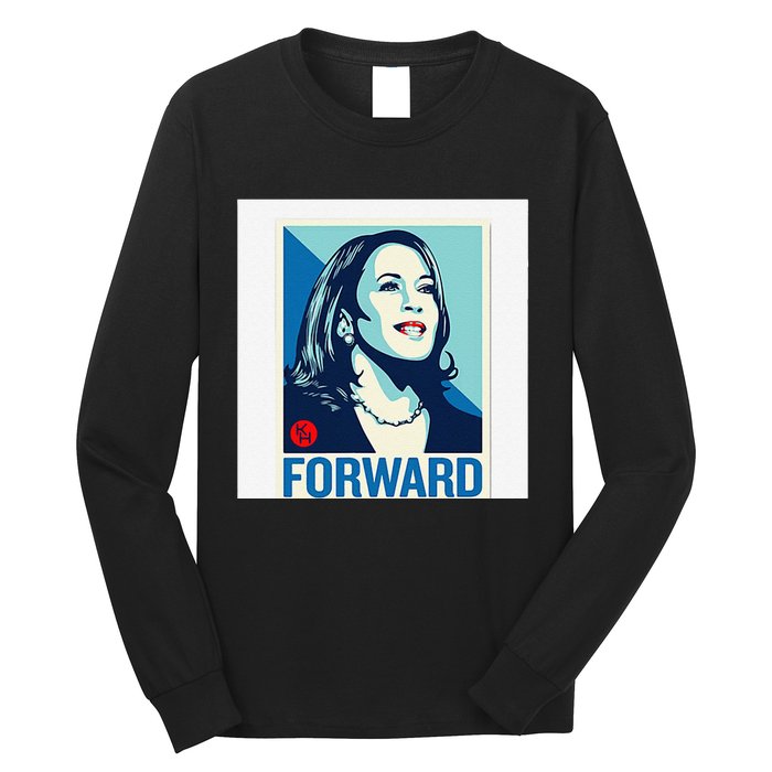 Kamala Harris Forward Long Sleeve Shirt