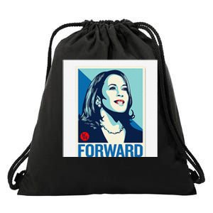 Kamala Harris Forward Drawstring Bag