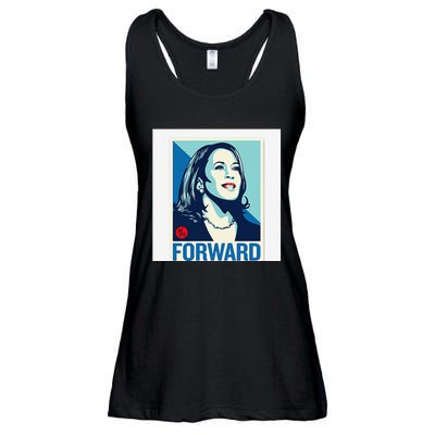 Kamala Harris Forward Ladies Essential Flowy Tank